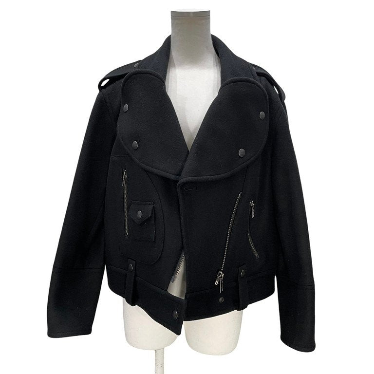 Vivienne Westwood RED LABEL ウールメルトンダブルライダースラブジャケット ブルゾン コート アウター ヴィヴィアンウエストウッド レッドレーベル レディース