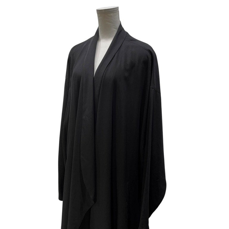 Y's 19SS テンセルローンボタンレスロングコート ジャケット ブルゾン アウター Yohji Yamamoto Femme ヨウジヤマモトファム ワイズ レディース