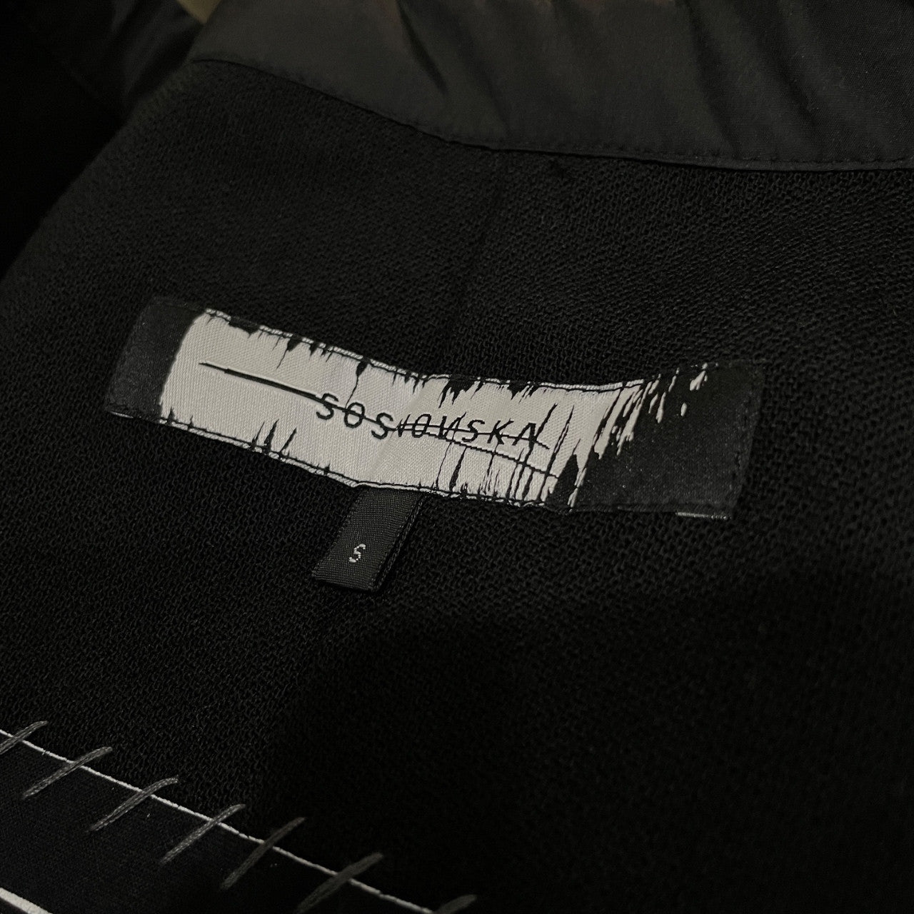 SOSNOVSKA COLLAPSED PLANK SWEAT SHIRT - PULLOVER LOOM別注 8着限定 再構築デザインオーバーサイズプルオーバースウェットシャツ トップス ソスノブスカ メンズ