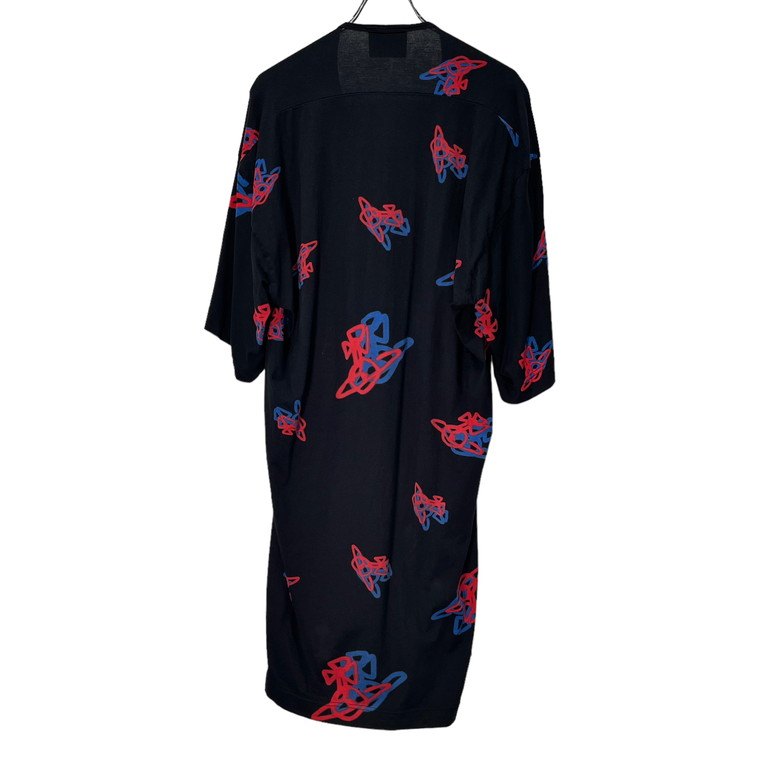 Vivivenne Westwood MAN SPRAY ORB スプレーオーブプリントオーバーサイズカットソー Tシャツ