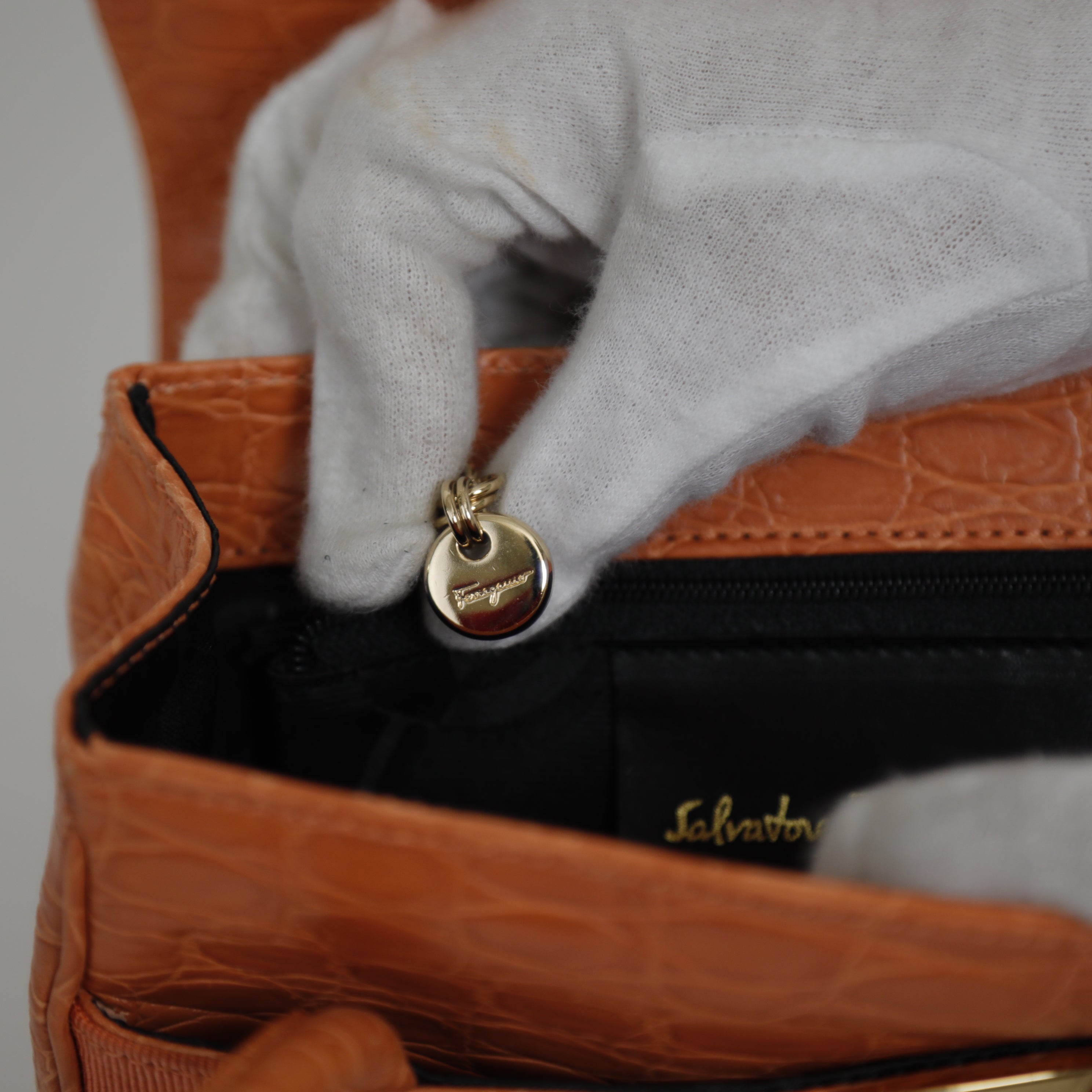 Salvatore Ferragamo サルヴァトーレフェラガモ 2WAY ハンドバッグ