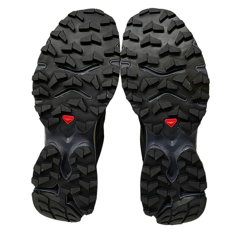 SALOMON XT-4 OG BLACK EBONY SILVER METALLIC X クイックレースローカットスニーカー シューズ 靴 クツ 471329 未使用タグ付き 27.5cm