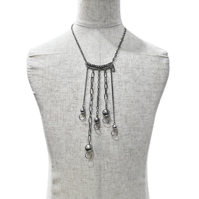 Jean Paul GAULTIER アイアンボールモビールチェーンネックレス コイン コレクションサンプル 一点物 激レア 希少 Archive 90s 00s JPG 未使用 ペンダント アクセサリー ジャンポールゴルチエ メンズ レディース ユニセックス