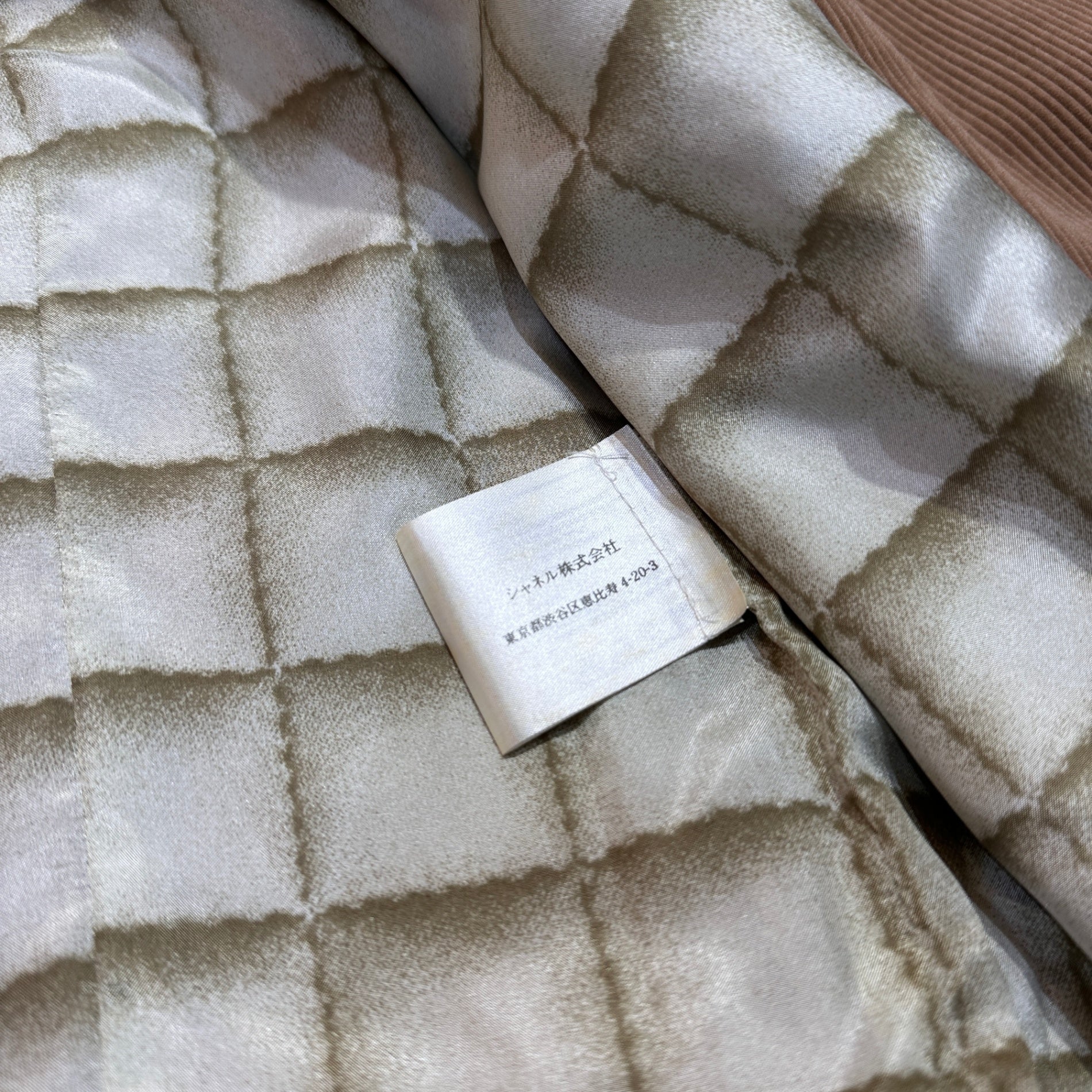 CHANEL CHANEL コーデュロイロングコート