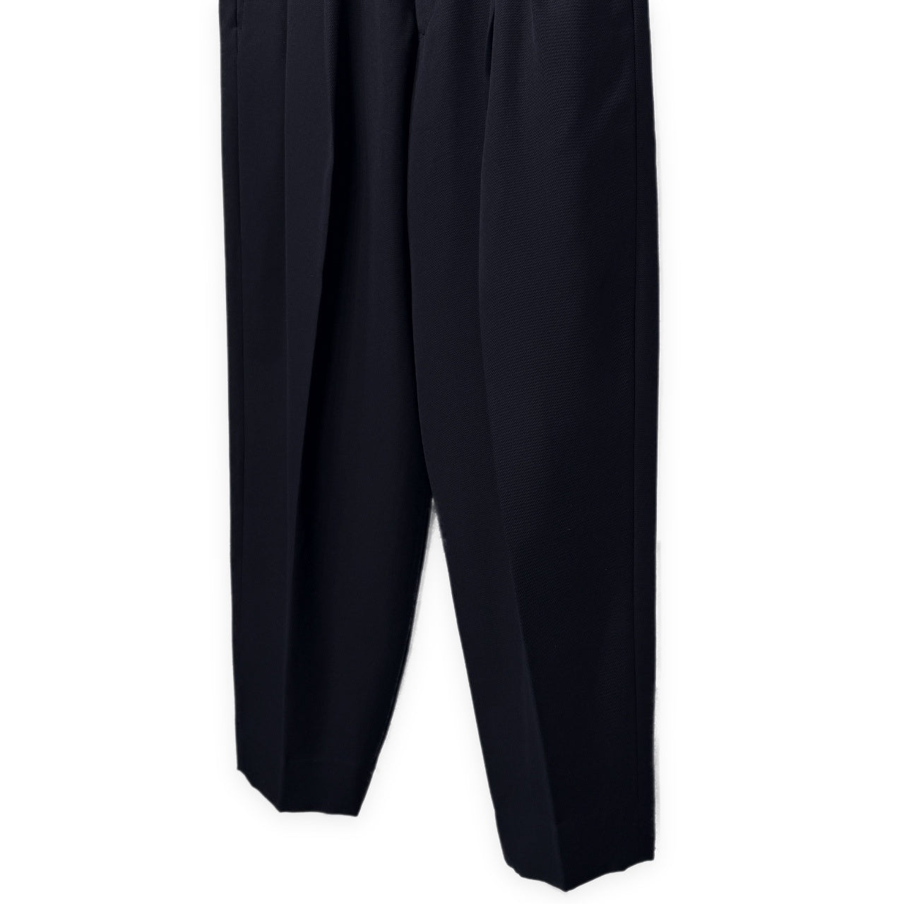 Y's for men ウールサージ2タックワイドテーパードスラックス パンツ トラウザーズ Archive 80s 90s ボトムス Yohji Yamamoto Pour Homme ヨウジヤマモトプールオム ワイズフォーメン メンズ