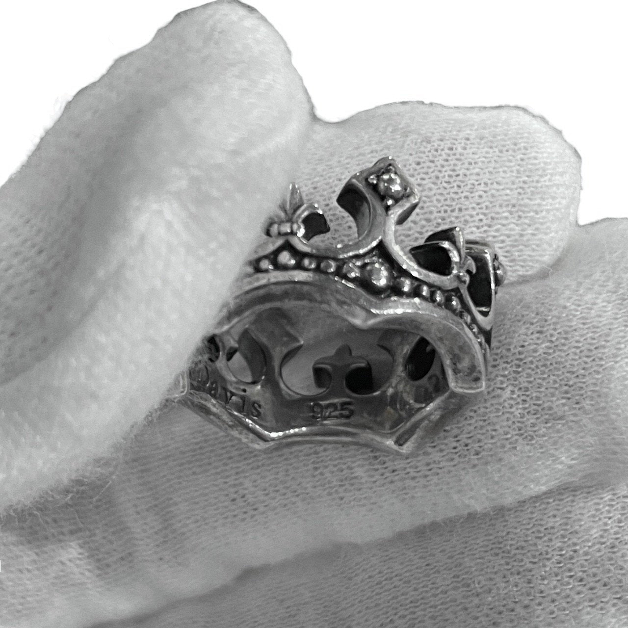 JUSTIN DAVIS PALACE CROWN RING パレスクラウンリング 指輪 アクセサリー シルバー 925 定価41,800円 M 約13号 ジャスティンデイビス メンズ レディース ユニセックス