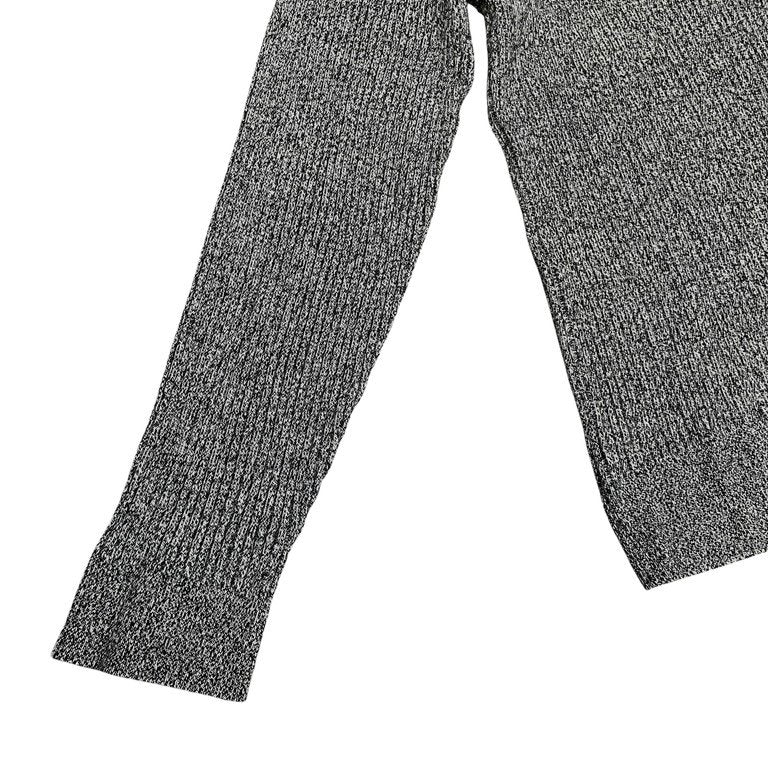 ISSEY MIYAKE MEN 93SS リブ編みクルーネックコットンニットセーター サマーセーター トップス Archive 90s イッセイミヤケメン メンズ