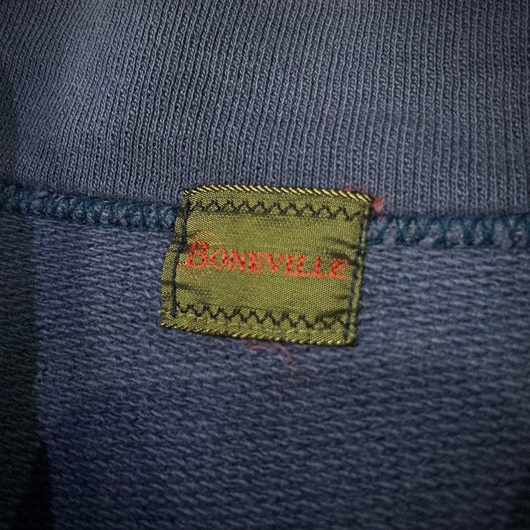 BONEVILLE バックプリントモックネックスウェットシャツ Archive 80s 90s Massimo Osti C.P. COMPANY STONE ISLAND マッシモオスティ ボンネビル