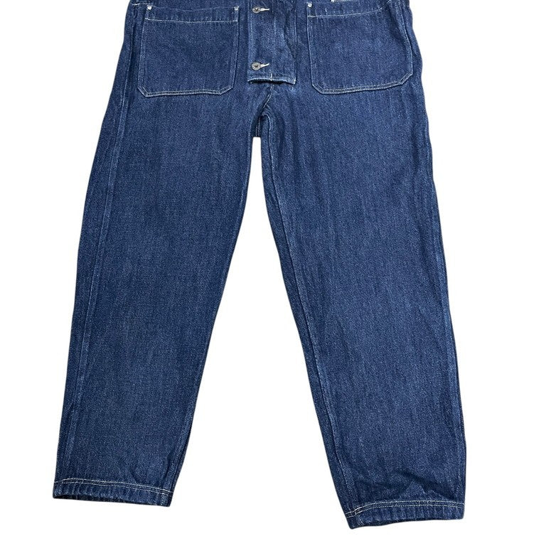 Nigel Cabourn LYBRO 21SS NAVAL DUNGAREE DENIM デニムカバーオール size50 トップス ボトム ミリタリー ワーク ツールポケット フックボタン ジャパンデニム ナイジェルケーボン メンズ