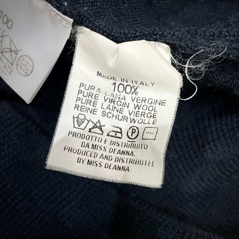 Maison Martin Margiela 10 02AW バージンウールクルーネックリブニットセーター トップス Archive MISS DEANNA ミスディアナ期 メゾンマルタンマルジェラ メンズ