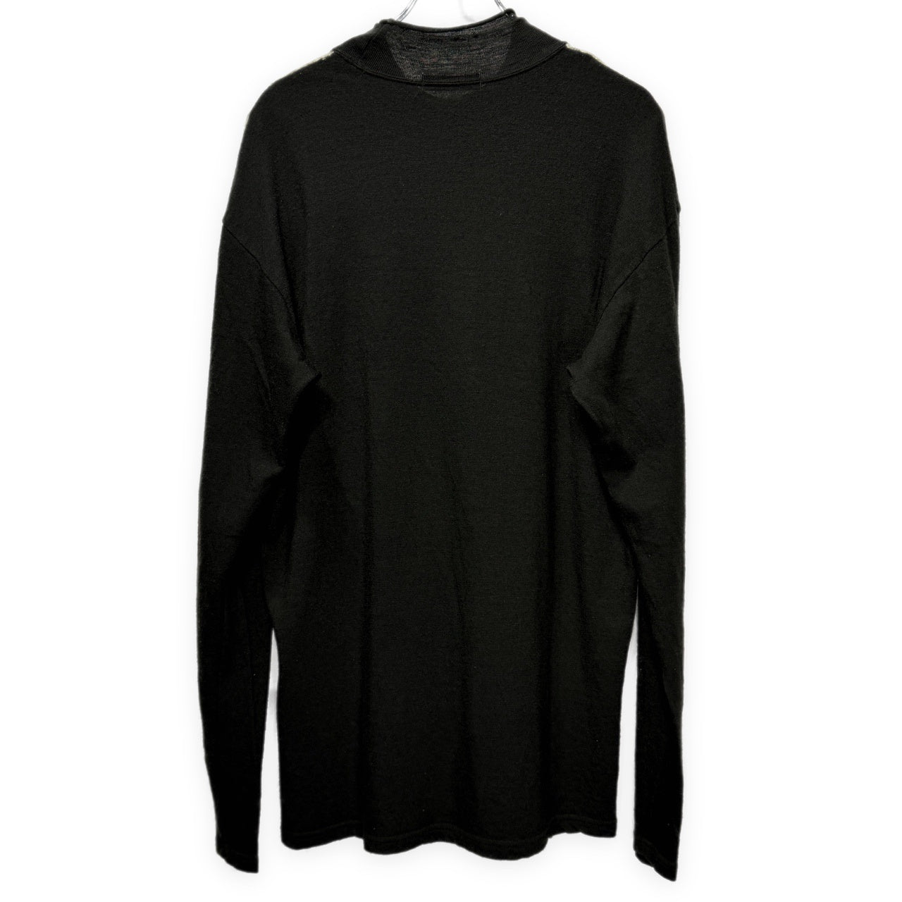ISSEY MIYAKE MEN 00AW 製品染めシームラインデザインモックネックニットセーター トップス Archive 00s イッセイミヤケメン メンズ