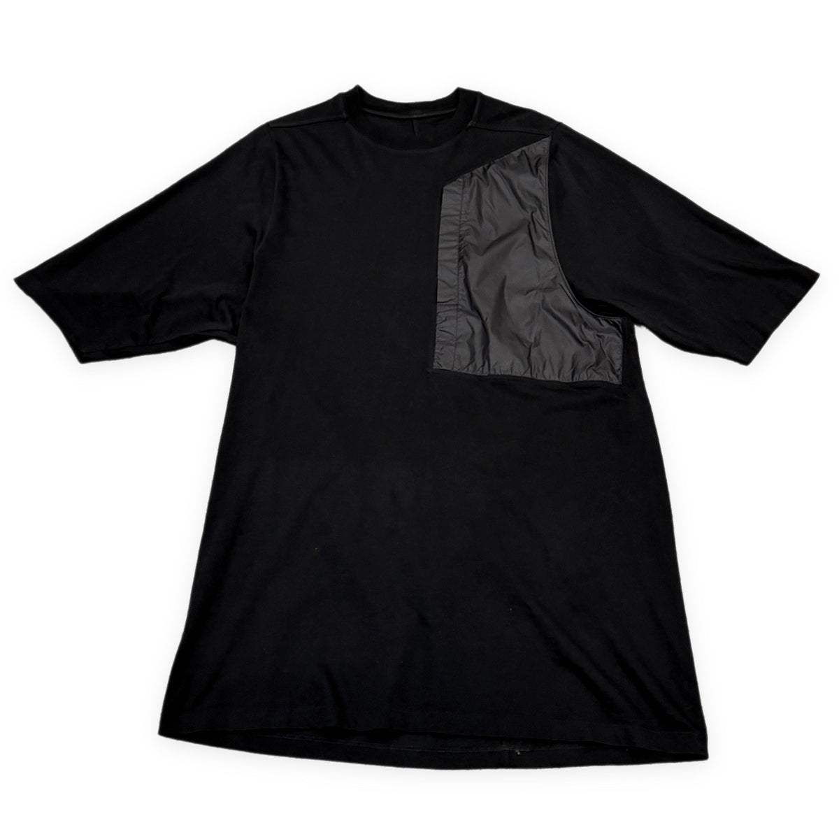 Rick Owens 23SS ナイロンチェストポケットクルーネックTシャツ カットソー Tee T-shirt トップス リックオウエンス メンズ