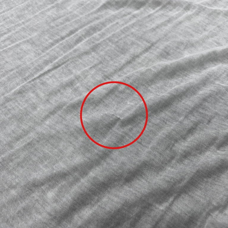 ANN DEMEULEMEESTER レーヨンガーゼダブルフェイスカットオフ大判ストール マフラー スカーフ Archive アンドゥムルメステール