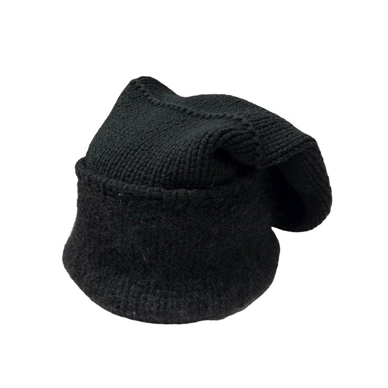 Yohji Yamamoto Pour Homme 96AW オーバーサイズロングニットキャップ 変形 Archive 90s 脱色期 帽子 ハット ヨウジヤマモトプールオム メンズ