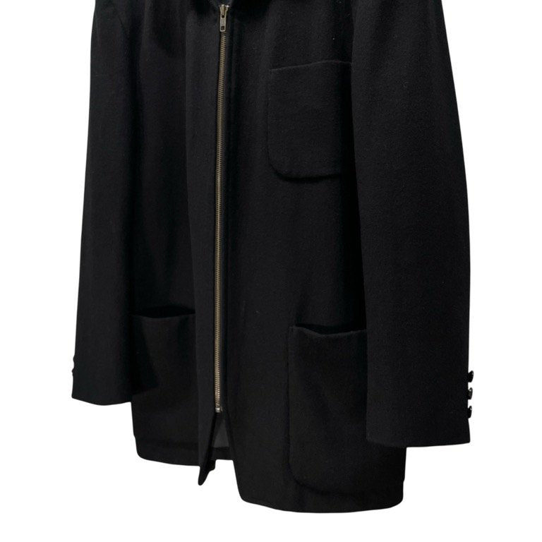 TOKIO KUMAGAI ウールフラノジップアップハーフコート ジャケット ブルゾン アウター フランネル Archive 80s 90s トキオクマガイ メンズ