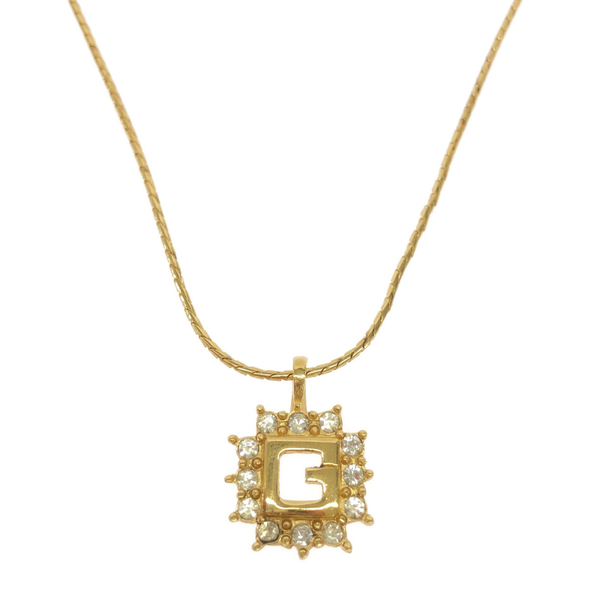 GIVENCHY GIVENCHY ネックレス Gストーン