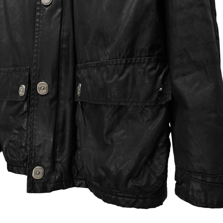 ARMANI JEANS シリコンコーティング中綿ファイアーマンジャケット アウター ダウン 90s 00s Archive アルマーニジーンズ