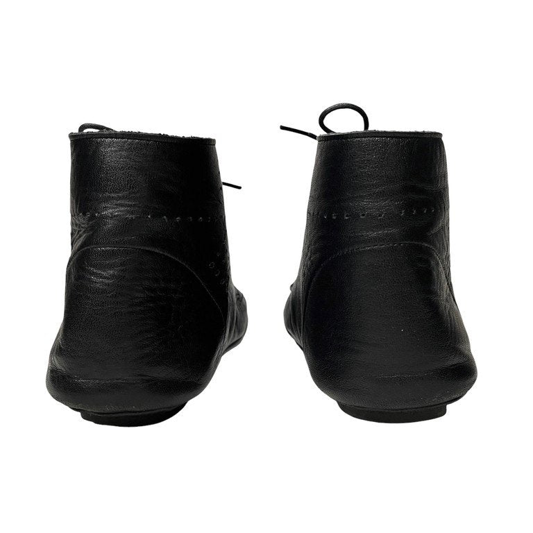 COMME des GARCONS カーフレザーパンチングメダリオンフラットシューズ チャッカブーツ ブローグ 靴 クツ Archive コムデギャルソン レディース