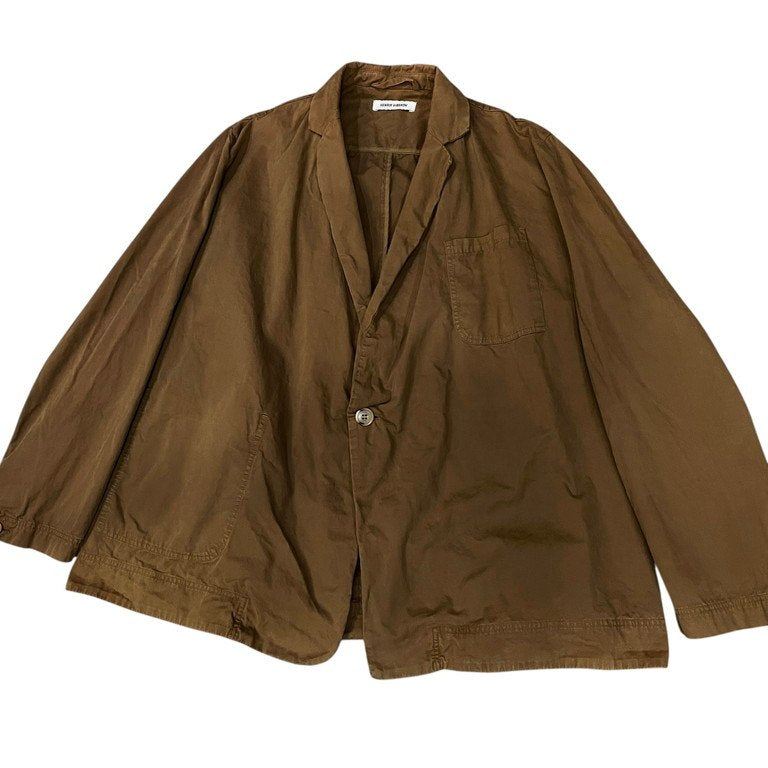 HENRIK VIBSKOV 21SS THE BIG BLAZER コットンギャバジン1Bオーバーサイズテーラードジャケット ブレザー アウター ヘンリックヴィブスコフ メンズ