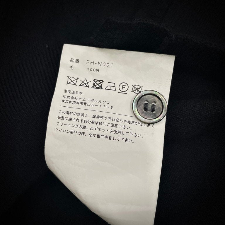 COMME des GARCONS SHIRT ウールロングニットカーディガン トップス セーター FH-N001 コムデギャルソン シャツ メンズ