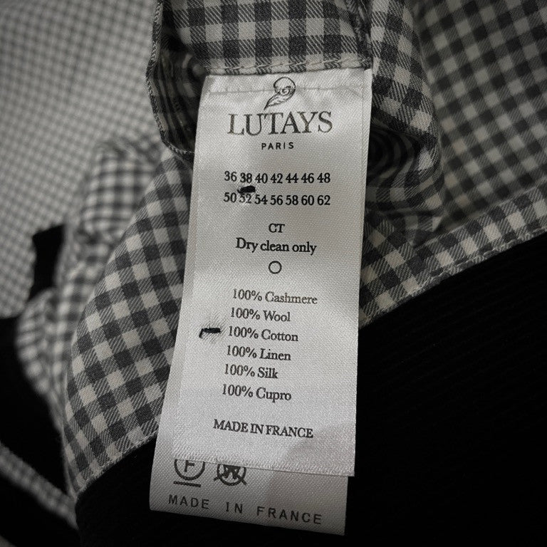 LUTAYS VALMONT マオカラー6Bコーデュロイベスト 定価159,300円 ジャケット トップス アウター リュテス メンズ