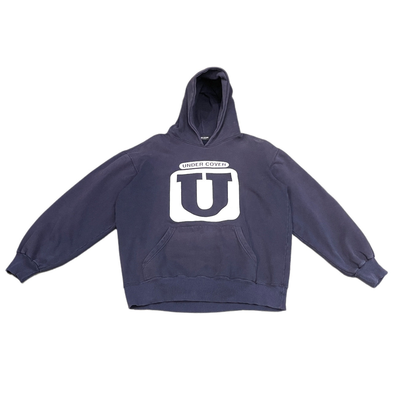 UNDERCOVER ロゴプリントプルオーバーフーディ パーカー トップス アウター Archive 90s 初期 アンダーカバー メンズ