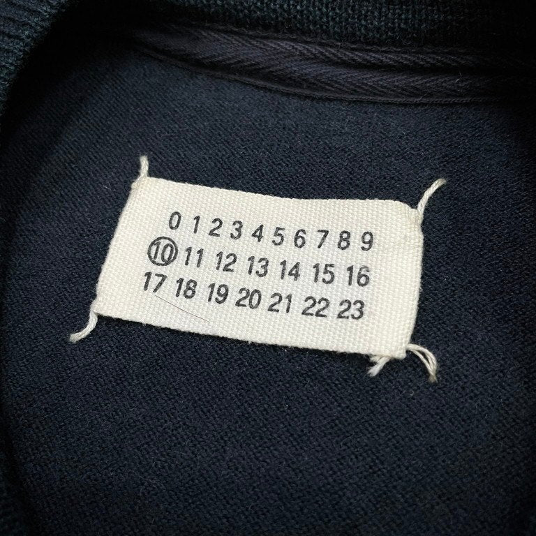 Maison Martin Margiela 10 02AW バージンウールクルーネックリブニットセーター トップス Archive MISS DEANNA ミスディアナ期 メゾンマルタンマルジェラ メンズ