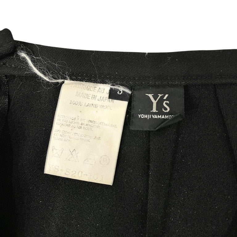 Y's ウールギャバジンタックドレープロングスカート ボトムス パンツ Yohji Yamamoto Femme ヨウジヤマモトファム ワイズ レディース