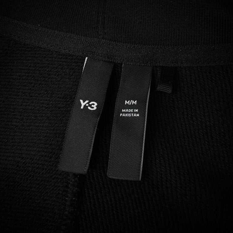Y-3 23AW GFX FT HOODIE レタードボタンアップスウェットパーカー フーディー フード ワッペン IQ2135 定価50,600円 ジャケット ブルゾン Yohji Yamamoto adidas ワイスリー ヨウジヤマモト アディダス メンズ レディース