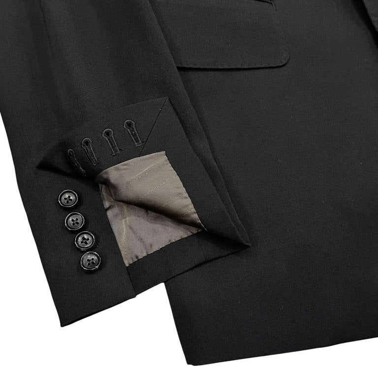 Y's for men ウールギャバジン2Bラペルステッチテーラードジャケット ブレザー Archive ブルゾン コート アウター Yohji Yamamoto Pour Homme ヨウジヤマモトプールオム ワイズフォーメン メンズ