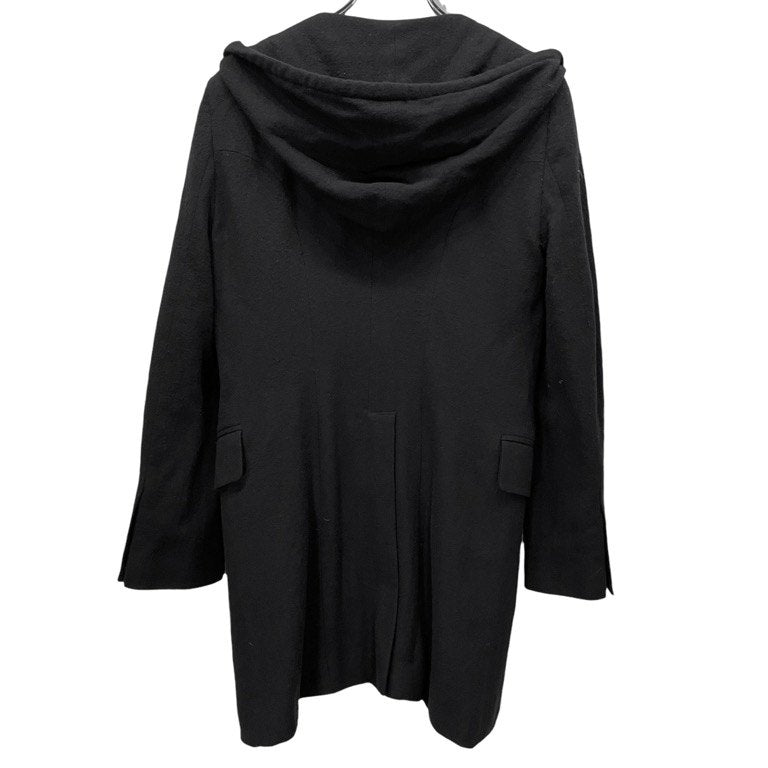 ANN DEMEULEMEESTER ウールフランネル3B燕尾フーデッドロングテーラードジャケット ブレザー ブルゾン コート アウター Archive アンドゥムルメステール メンズ