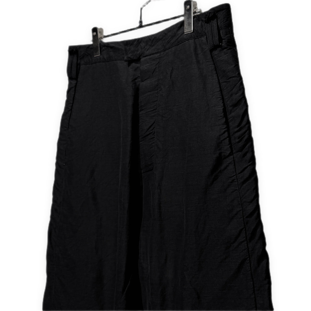 SOSNOVSKA リネンコットンサイドシームパッカリングサルエルワイドパンツ ボトムス ソスノブスカ メンズ