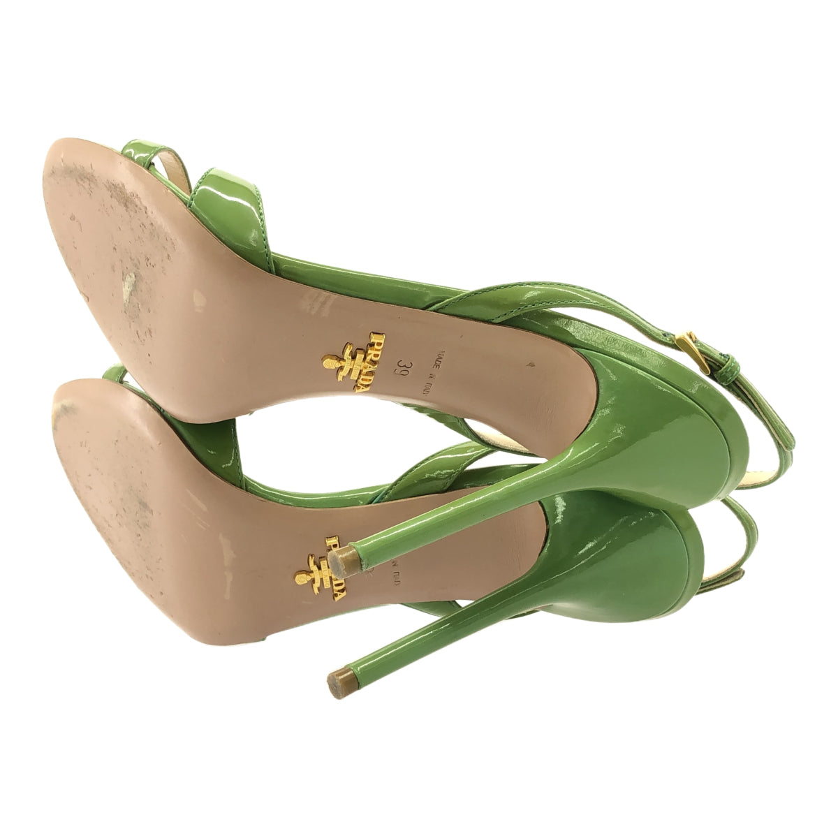 PRADA PRADA エナメルピンヒール 39