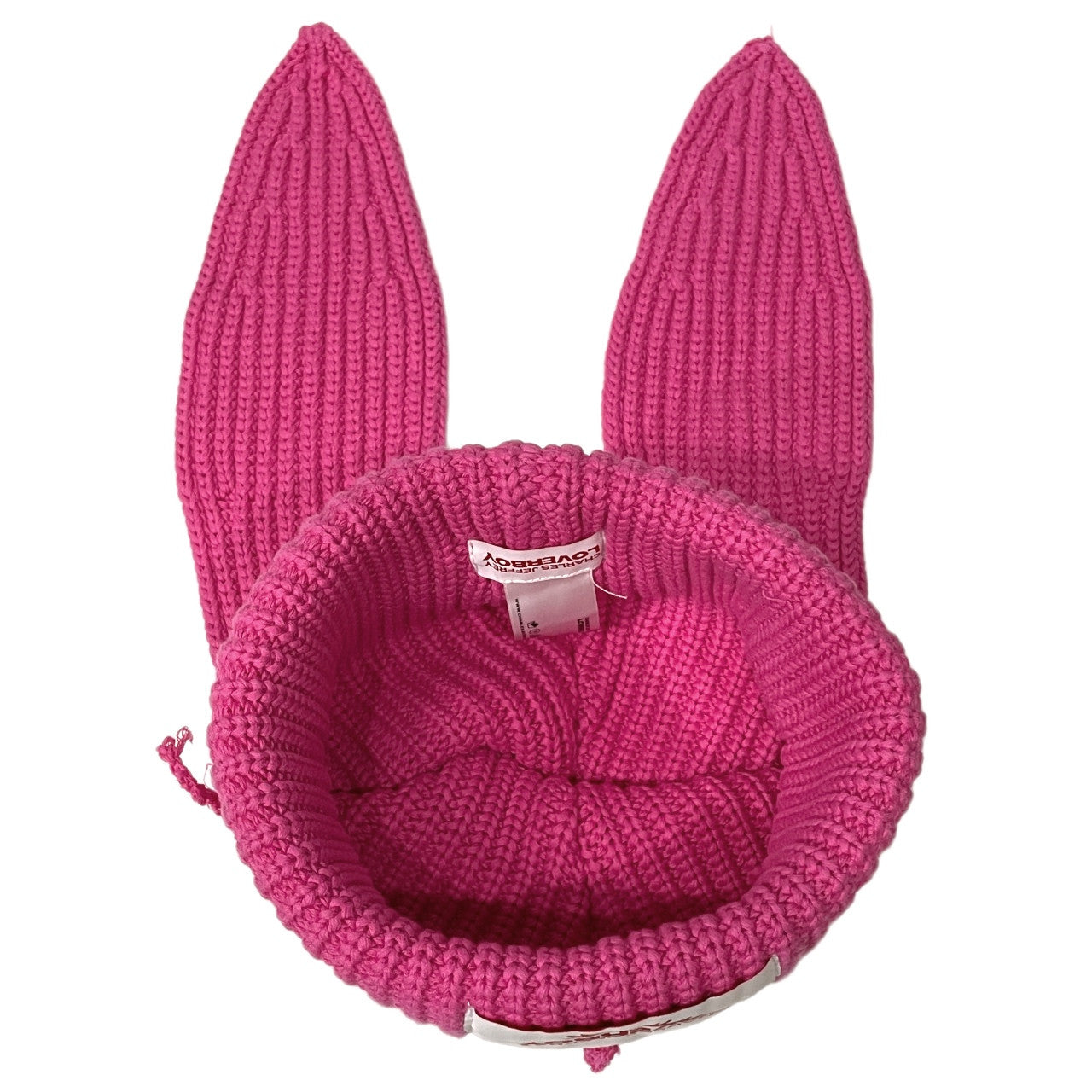 Charles Jeffrey LOVERBOY CHUNKY RABBIT BEANIE チャンキーラビットビーニー ラビットイヤーコットンニットキャップ ワッチ 帽子 服飾雑貨 小物 兎耳 チャールズジェフリーラバーボーイ メンズ レディース ユニセックス
