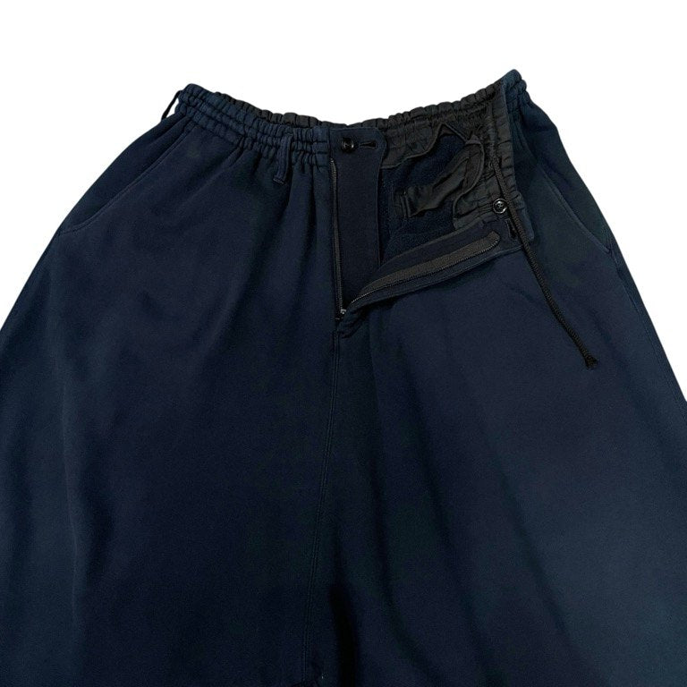 Yohji Yamamoto Pour Homme 19SS スウェットドローストリングサルエルイージーパンツ ウエストゴム 紐 ボトムス ヨウジヤマモトプールオム メンズ