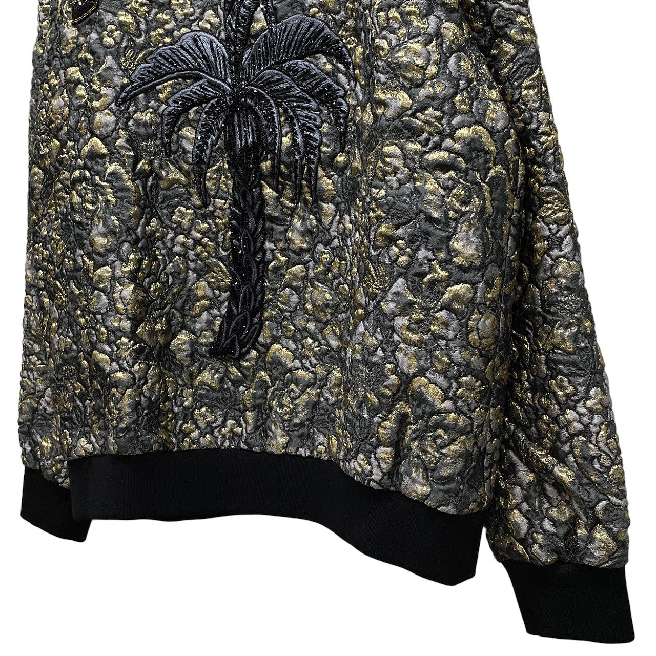 DOLCE&GABBANA SAMBA スパンコール装飾立体ジャカードスウェットシャツ トップス トレーナー D&G ドルチェアンドガッバーナ メンズ