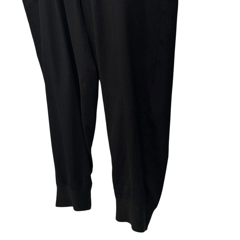 Y's BANG ON! 18SS トリアセテートポリエステルクレープデシンジップポケット裾リブワイドイージーパンツ ボトムス Yohji Yamamoto Pour Homme ワイズバングオン ヨウジヤマモトプールオム メンズ