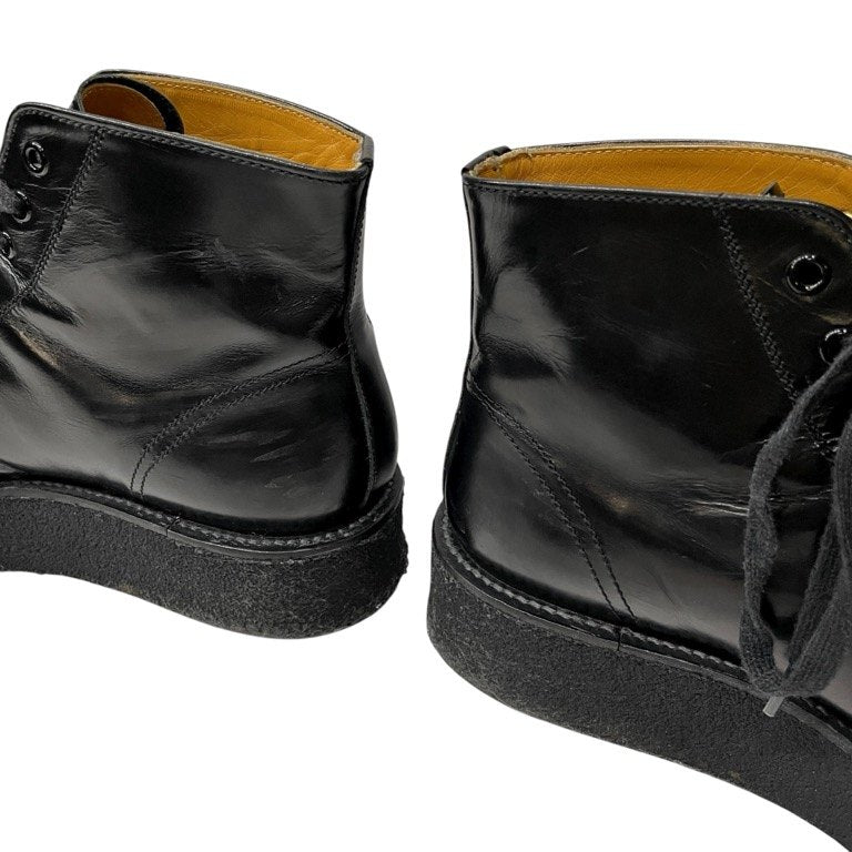 REGULATION Yohji Yamamoto MEN レザー10ホールデミブーツ シューズ 靴 クツ Pour Homme Y's for men ヨウジヤマモトプールオム ワイズフォーメン レギュレーション メンズ