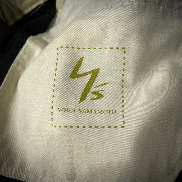 Y's for men ウールギャバジンウエストゴムシャーリング側章イージーパンツ サイドライン ボトムス Archive Yohji Yamamoto Pour Homme ヨウジヤマモトプールオム ワイズフォーメン メンズ