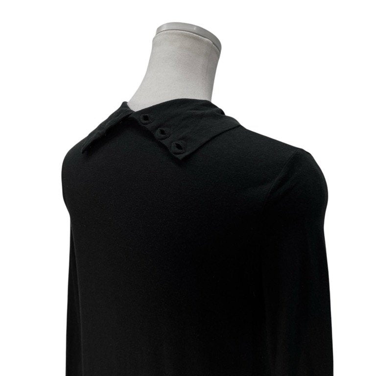 Yohji Yamamoto Femme 22AW リヨセルコットン天竺ボタンハイネックカットソー Tシャツ Tee T-shirt トップス ヨウジヤマモトファム レディース