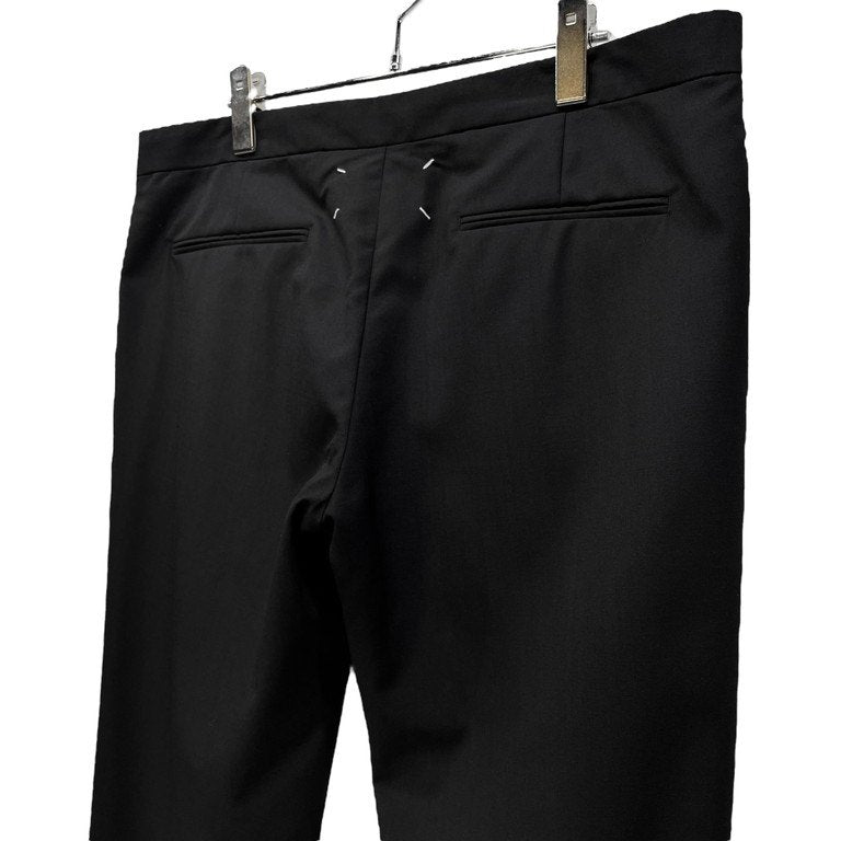 Maison Margiela 14 22SS DRAWSTRING TROUSER ウールトロピカルノータックイージースラックス ドローストリングトラウザー パンツ トラウザーズ 定番 定価145,200円 S50KA0530 S44330 メゾンマルジェラ マルタンマルジェラ
