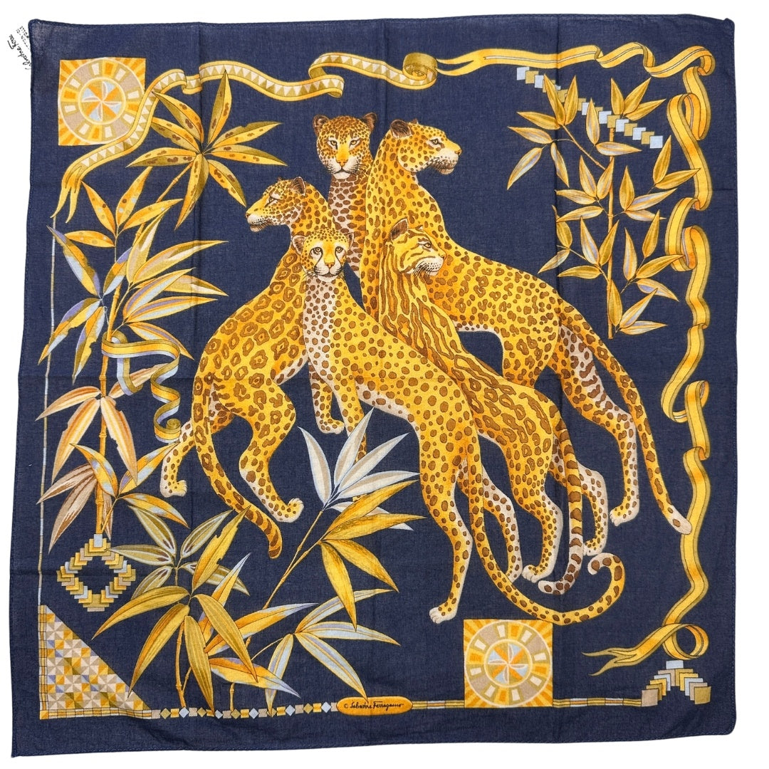 Salvatore Ferragamo Salvatore Ferragamo スカーフ アニマル