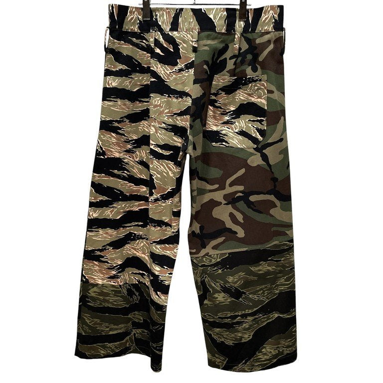 S'YTE Yohji Yamamoto 20SS マルチカモフラージュパッチワークハイウエストミリタリーワイドパンツ ボトムス 迷彩 未使用タグ付き サイト ヨウジヤマモト メンズ レディース ユニセックス