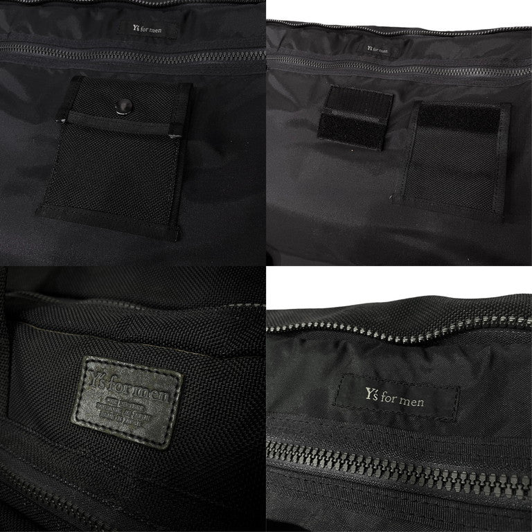 Y's for men バリスティックナイロンブリーフケース ボストンバッグ 鞄 カバン ビジネスバッグ トラベルバッグ Yohji Yamamoto Pour Homme ヨウジヤマモトプールオム ワイズフォーメン メンズ レディース ユニセックス