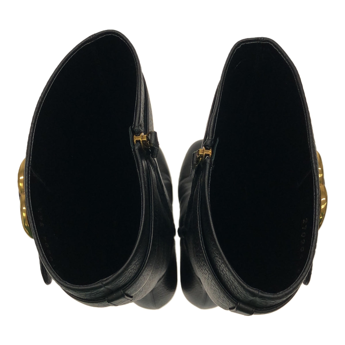 GUCCI GUCCI GGジップロングブーツ 36H