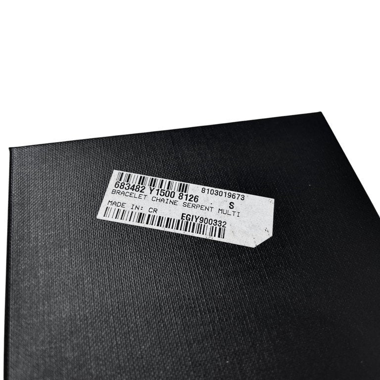 SAINT LAURENT PARIS BRACELET CHAINE SERPENT MULTI スネークチェーンブレスレット バングル アクセサリー 683482 Y 1500 8126 サンローランパリ メンズ レディース ユニセックス