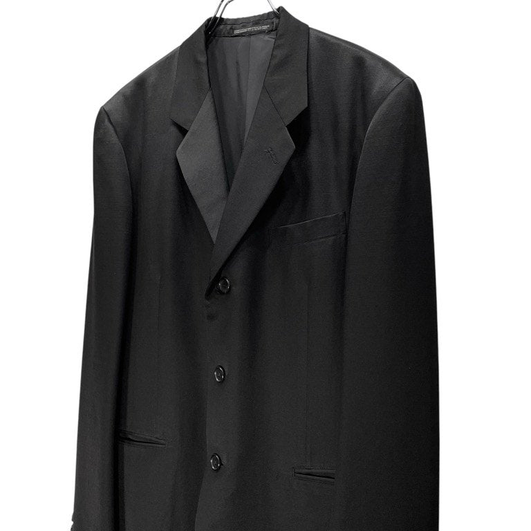 Yohji Yamamoto COSTUME D'HOMME ウールシルクギャバジン3Bテーラードジャケット ブレザー ブルゾン コート アウター ヨウジヤマモト コスチュームドオム メンズ