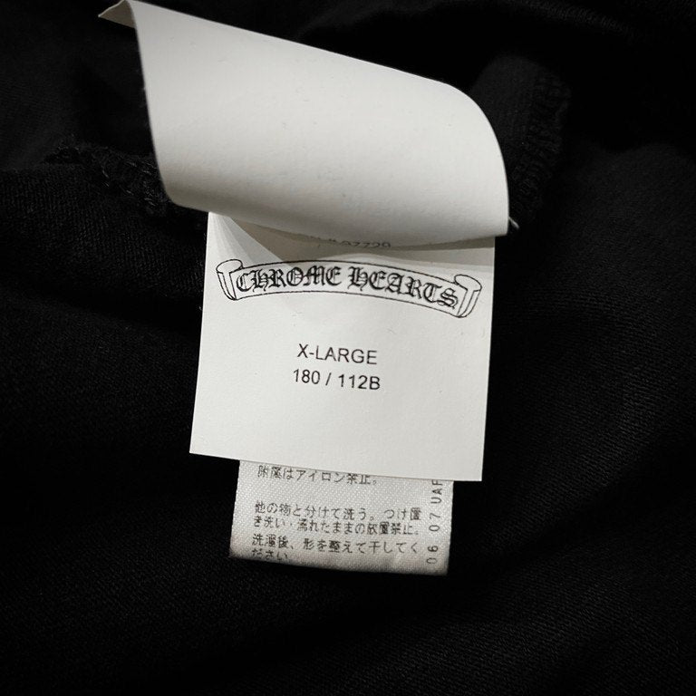 CHROME HEARTS 22SS GRP Y NOT LIGHT WORK TEE クロスロゴ刺繍クルーネックポケットTシャツ カットソー 半袖 Tee T-shirt トップス クロムハーツ メンズ