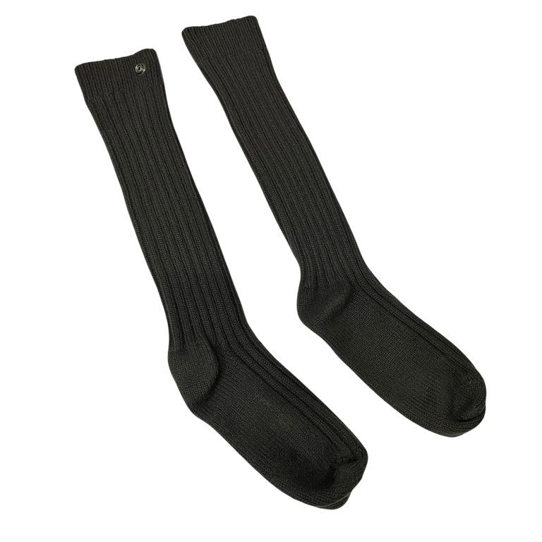 Rick Owens ボタンデザインカシミヤロングリブソックス 靴下 カシミア Archive RA19S0490-WS リックオウエンス メンズ