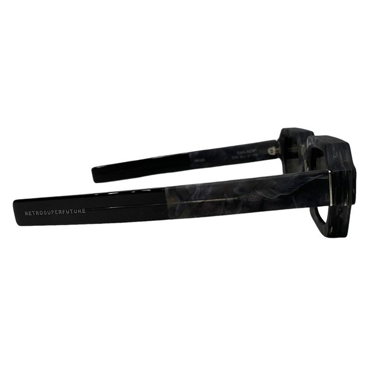 A-COLD-WALL × RETROSUPERFUTURE OX6 CARO ブラックマーブルフレームスクエアサングラス 眼鏡 メガネ アイウェア UVプロテクション ACW 服飾雑貨 ア コールドウォール レトロスーパーフューチャー メンズ レディース ユニセックス